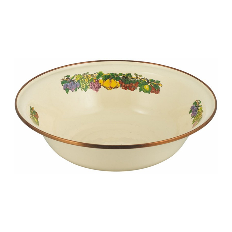 에나멜 스테인레스 스틸 둥근 림 와시즈