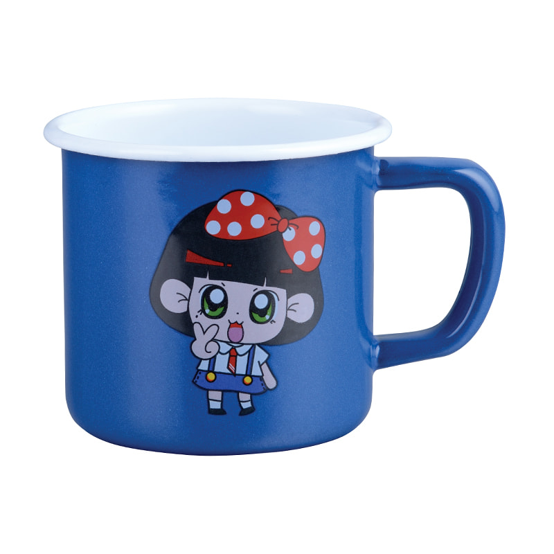 303DC 플레어 림 절연 링 에나멜 머그