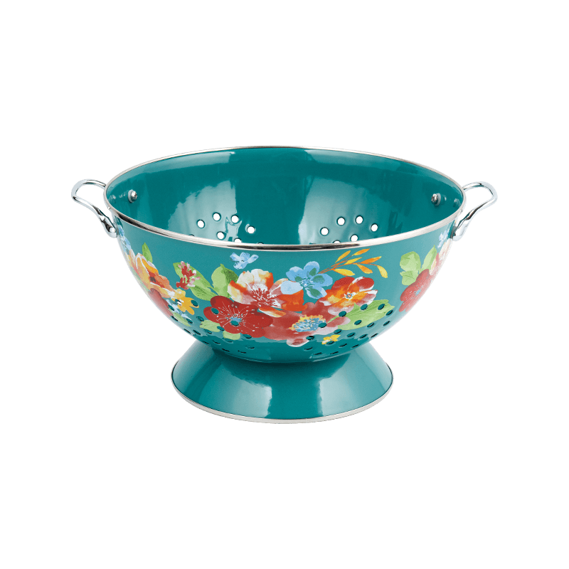 빈티지 에나멜 과일 바구니