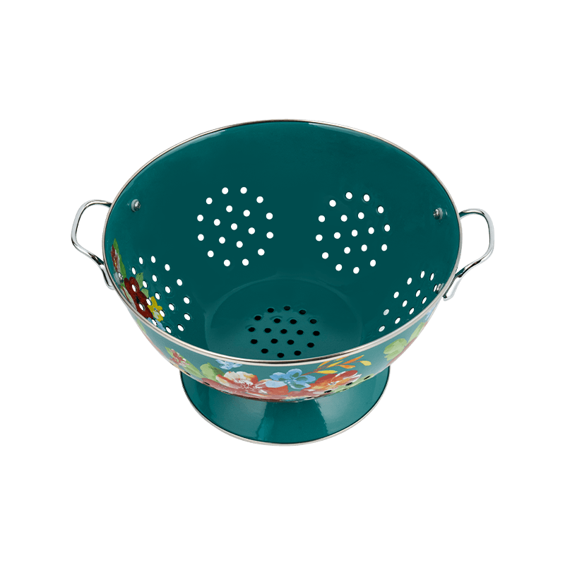 빈티지 에나멜 과일 바구니