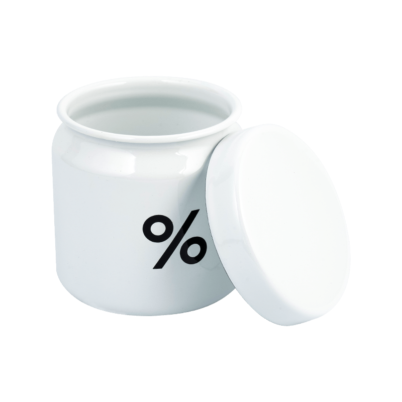 에나멜 커피 용기