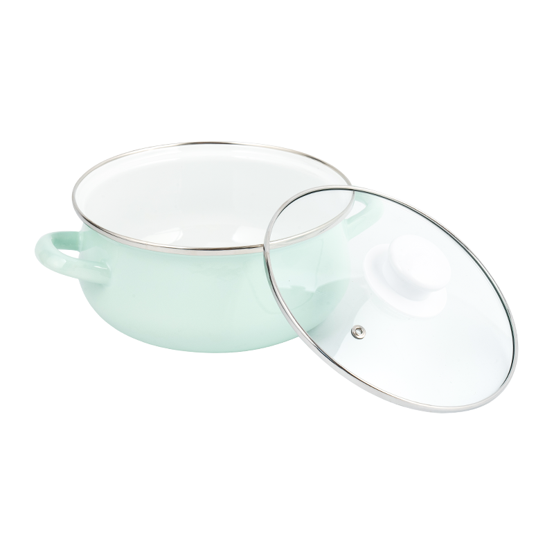 673d-5 컬러 인쇄 에나멜 스톡 팟