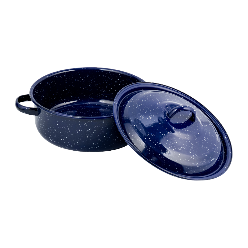 768d 에나멜 플레어 림 스트레이트 로우 스톡 팟